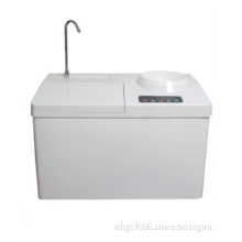 White ice maker with water dispenser